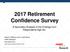 2017 Retirement Confidence Survey