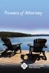 Powers of Attorney. Public Legal Education and Information Service of New Brunswick