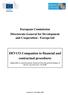 European Commission Directorate-General for Development and Cooperation - EuropeAid DEVCO Companion to financial and contractual procedures
