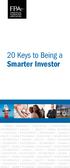20 Keys to Being a Smarter Investor