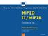 MiFID II/MiFIR. Compliance Day. Directive 2014/65/EU and Regulation (EU) No 600/2014. Sabine Schönangerer