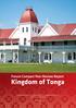 Forum Compact Peer Review Report Kingdom of Tonga
