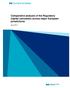 Comparative analysis of the Regulatory Capital calculation across major European jurisdictions. April 2013