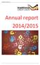 Traditional Credit Union. Annual report 2014/2015