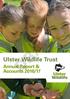 DRAFT. Ulster Wildlife Trust. Annual Report & Accounts 2016/17. Ulster Wildlife Annual Report & Accounts