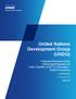 United Nations Development Group (UNDG)