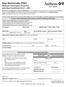 Blue MedicareRx (PDP) Medicare Prescription Drug Plan Individual Enrollment Form 2011
