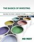 THE BASICS OF INVESTING HELPING YOU PAINT A VIBRANT FUTURE