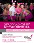SPONSORSHIP OPPORTUNITIES. RACE for the CURE FEB 17, 2018 ALBERT WHITTED PARK ST. PETERSBURG NIGHT RACE!