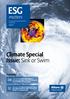ESG. Climate Special Issue: Sink or Swim. matters FEATURES: