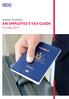 LEAVING AUSTRALIA AN EMPLOYEE S TAX GUIDE October 2017