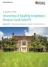 University of Reading Employees Pension Fund (UREPF)