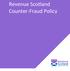Revenue Scotland Counter-Fraud Policy