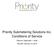 Priority Submetering Solutions Inc. Conditions of Service