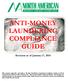 ANTI-MONEY LAUNDERING COMPLIANCE GUIDE