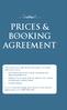 PRICES & BOOKING AGREEMENT