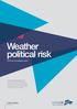 Weather political risk