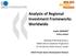 Analysis of Regional Investment Frameworks Worldwide
