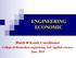 ENGINEERING ECONOMIC. Bhesh R Kanel, Coordinator. College of Biomedical engineering And Applied sciences June, 2015