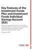 Key Features of the Investment Funds Plan and Investment Funds Individual Savings Account (ISA)