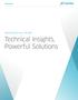 Technical Insights, Powerful Solutions