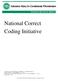 National Correct Coding Initiative