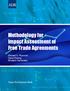 Methodology for Impact Assessment of Free Trade Agreements. Michael G. Plummer David Cheong Shintaro Hamanaka