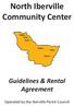 North Iberville Community Center Guidelines & Rental Agreement