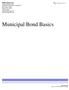Municipal Bond Basics