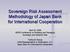 Sovereign Risk Assessment Methodology of Japan Bank for International Cooperation