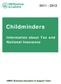Childminders. Information about Tax and National Insurance. HMRC Business Education & Support Team