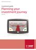 Planning your investment journey