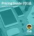 Pricing Guide Valid from 1 Dec 2017 to 30 Nov 2018.