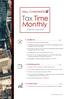 Tax Time Monthly FEBRUARY ISSUE INCOME TAX... pg Truck driver work-related expenses denied. 2 SUPERANNUATION...