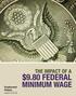 THE IMPACT OF A $9.80 FEDERAL MINIMUM WAGE
