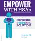 EMPOWER. WITH HSAs SOLUTION THE POWERFUL. Integrated health savings accounts (HSAs) HealthEquity All rights reserved.