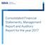 Consolidated Financial Statements, Management Report and Auditors Report for the year 2017