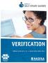 NASFAA U SELF-STUDY GUIDES VERIFICATION AWARD YEAR ISSUE DATE APRIL 2017 CREDENTIALED TRAINING