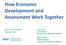 How Economic Development and Assessment Work Together