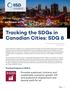 Tracking the SDGs in Canadian Cities: SDG 8
