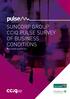 QUEENSLAND SUNCORP GROUP CCIQ PULSE SURVEY OF BUSINESS CONDITIONS