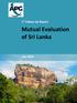 Mutual Evaluation of Sri Lanka
