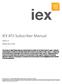 IEX ATS Subscriber Manual