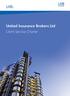 UIBL. United Insurance Brokers Ltd. Client Service Charter