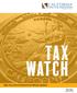 tax watch Major Taxes and Fees Introduced in the California Legislature