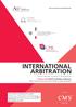 INTERNATIONAL ARBITRATION. The In-House Counsel s Perspective