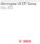 Morningstar UK ETF Survey May 2013