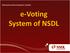 National Securities Depository Limited. e-voting System of NSDL