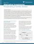 White Paper Alternative Investments: Incorporating a Turnkey Solution