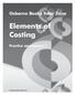 Osborne Books Tutor Zone. Elements of Costing. Practice assessment 1
